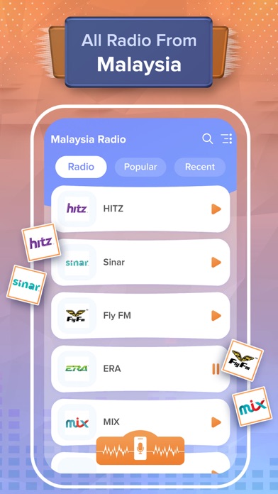Malaysia FM Radio Relax Screenshot