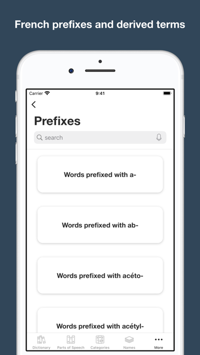 French Etymology and Origins Screenshot