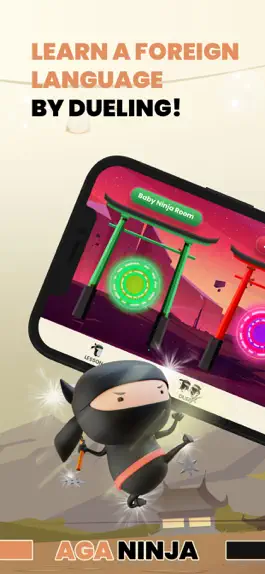 Game screenshot AGA Ninja: Learn new languages mod apk