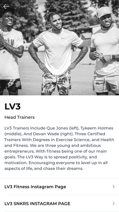LV3 FITNESS Screenshot