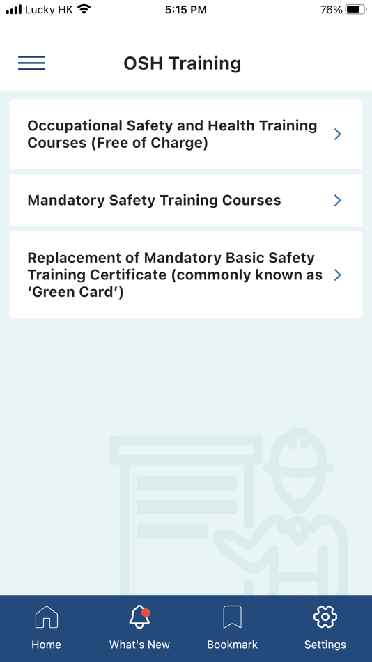 #8. OSH 2.0 (iOS) Podle: Labour Department, HKSAR Government