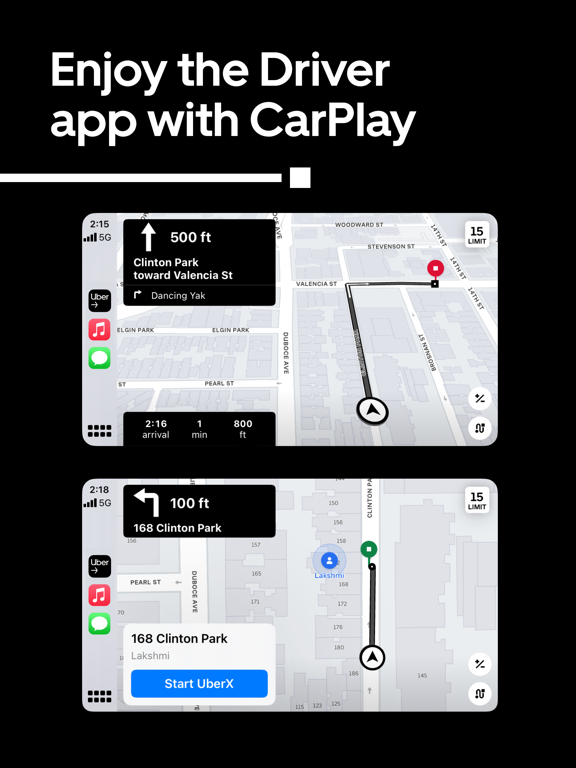 Uber - Driver: Drive & Deliver iPad screenshot 8 - Business app