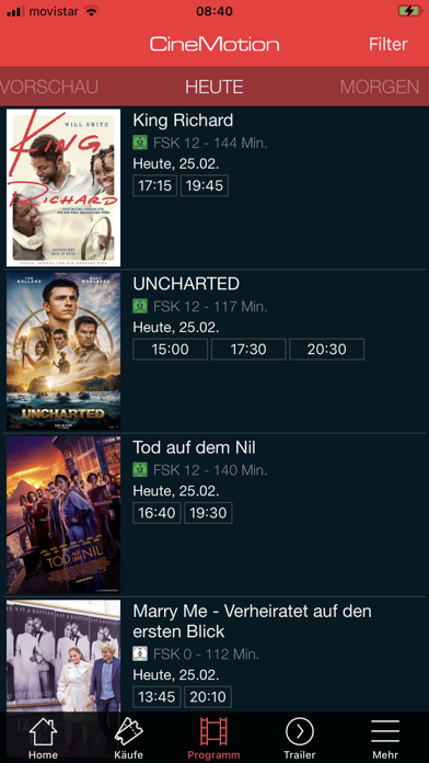 CineMotion Kino Screenshot