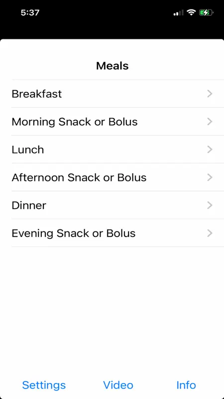 Diabetes Personal Calculator screenshot 2 of 10