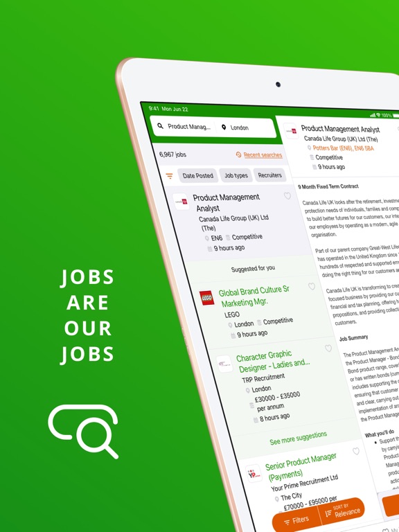 Screenshot #4 pour Totaljobs - UK Job Search App