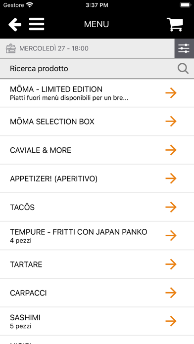 MōMA JAPANESE CUISINE GOURMET Screenshot