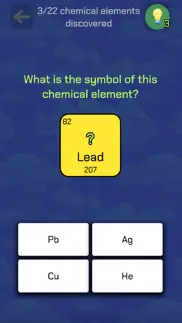 periodic table quiz pro iphone screenshot 1