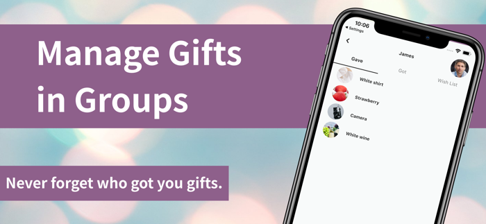 GiftNote - Gift Management App