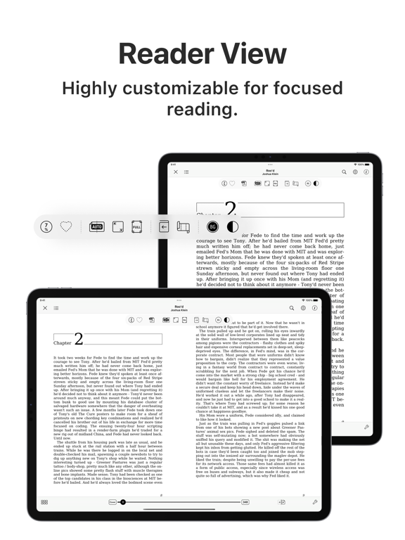 Screenshot #5 pour Booklover - eBook Reader