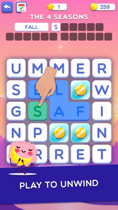 Words in Maze Screenshot