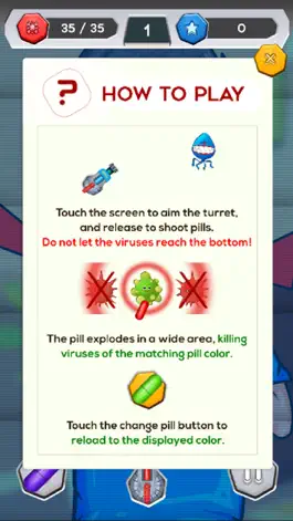 Game screenshot VSmart Pill Shooter apk