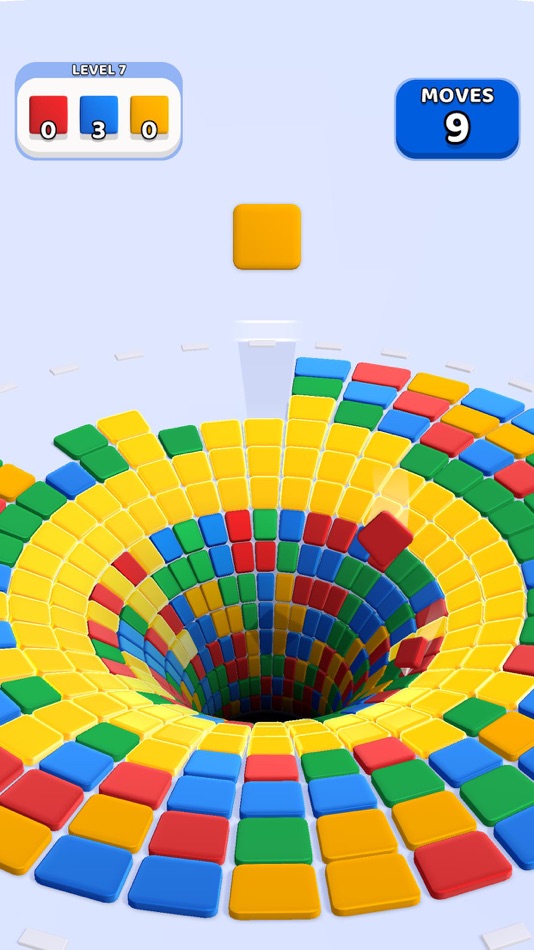 #5. Tetri Hole (iOS) 由: Bugbomb