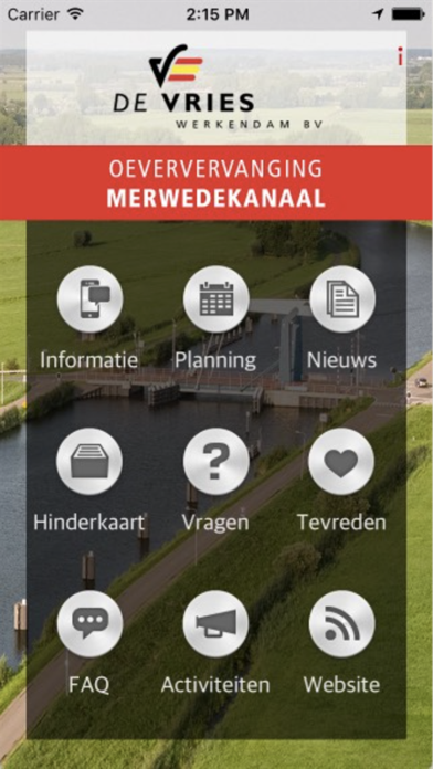 Oeververvanging Merwedekanaal Screenshot