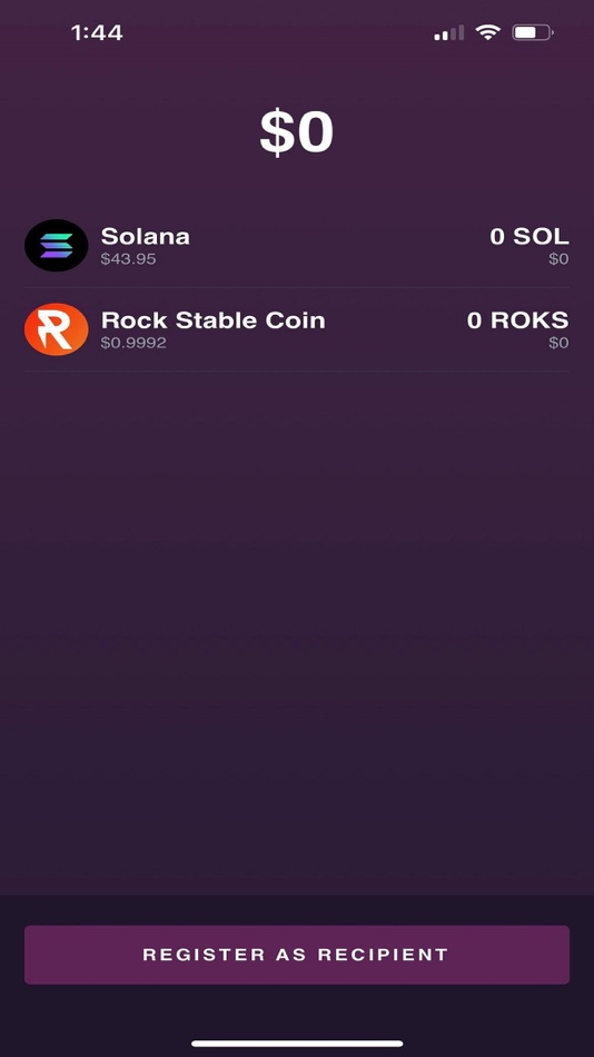 #5. ROKS Wallet (iOS) 由: Rock Stable Token Inc.