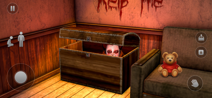 Scary Doll Horror House Game