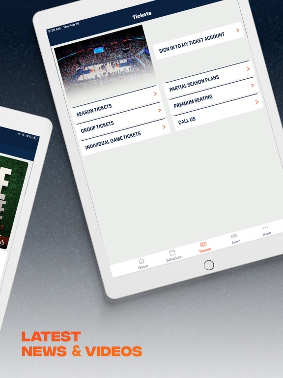 Connecticut Sun iPad screenshot 2 - Sports app