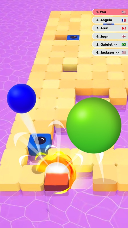 #3. Balls io! (iOS) 由: Linqsoft Ltd.