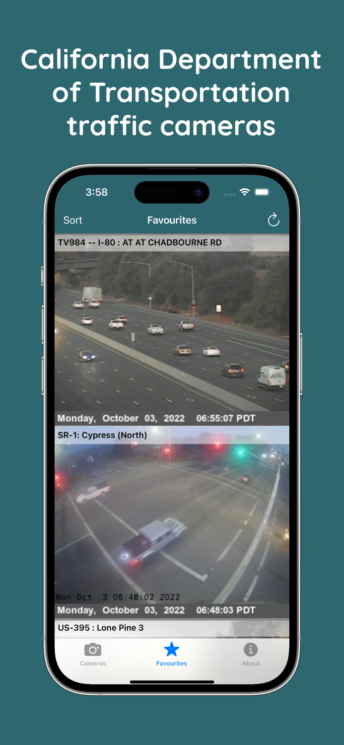 CACams - California traffic