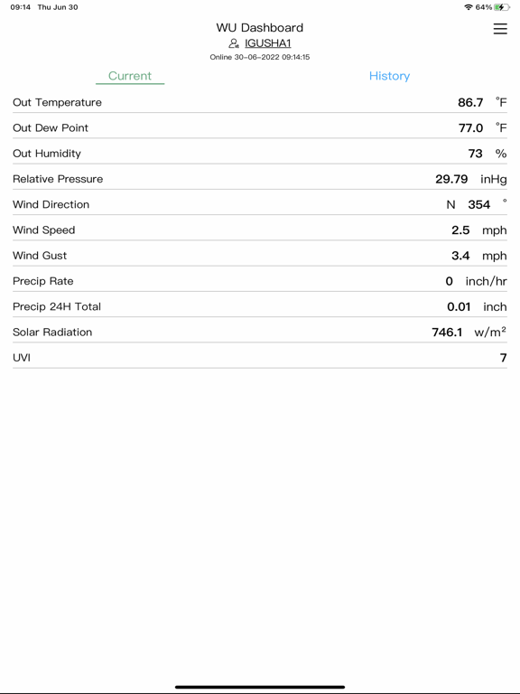 App screenshot
