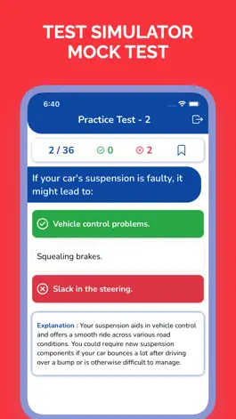Game screenshot California CA DMV Permit Test apk