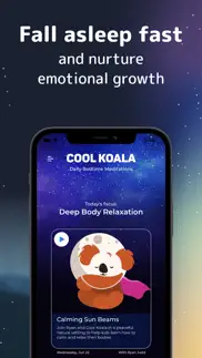 cool koala: bedtime meditation iphone screenshot 3