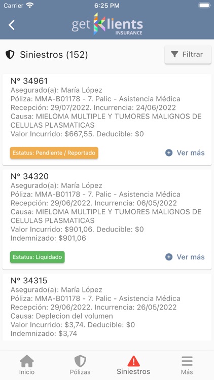 AMB Seguros Portal de Clientes screenshot-3
