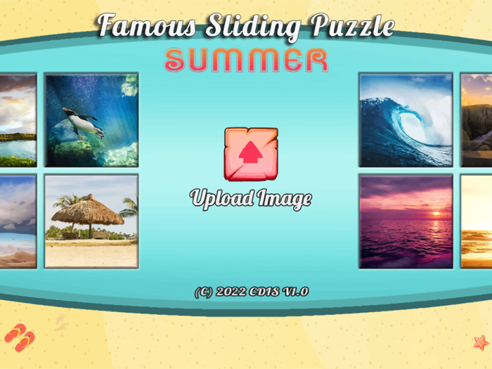 Famous Sliding Puzzle Summer