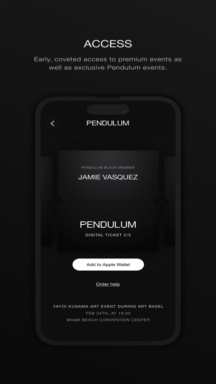 Pendulum Members