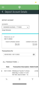 MyCCCU Premier Cash Management screenshot #3 for iPhone