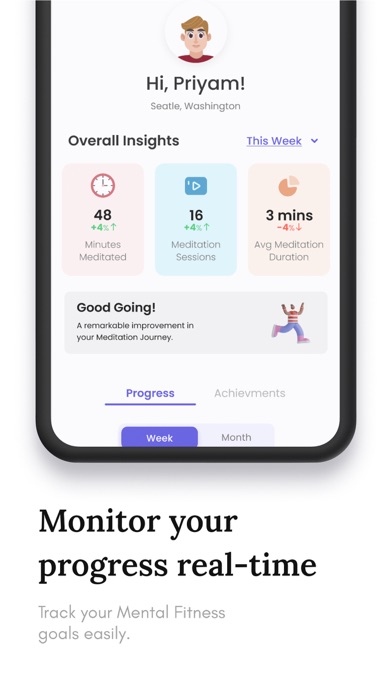 Seek: Live Meditation & Sleep Screenshot