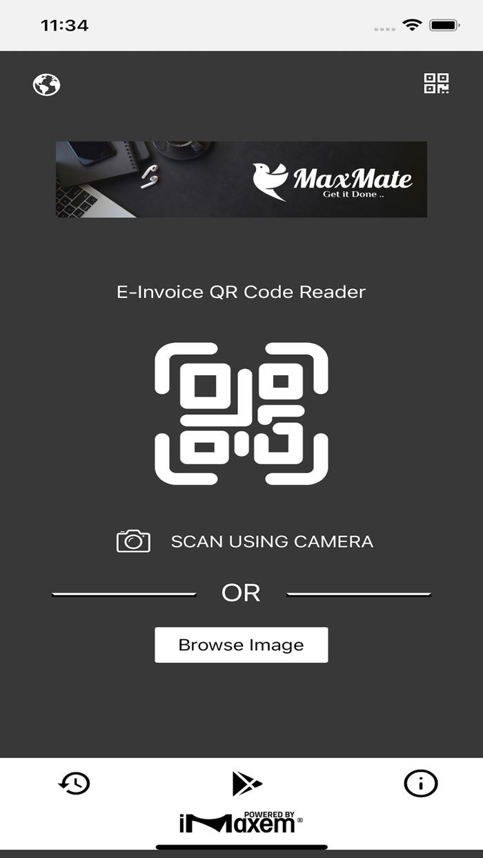 MaxMate QR Reader