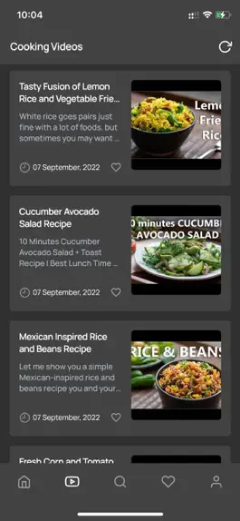 Game screenshot Cooking Videos apk