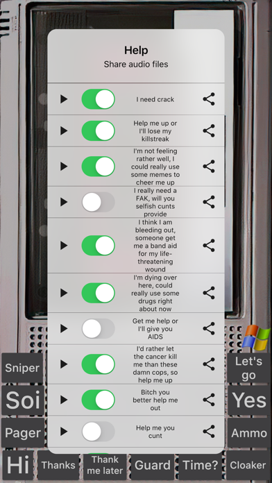 Jacket's Tape Recorder Screenshot