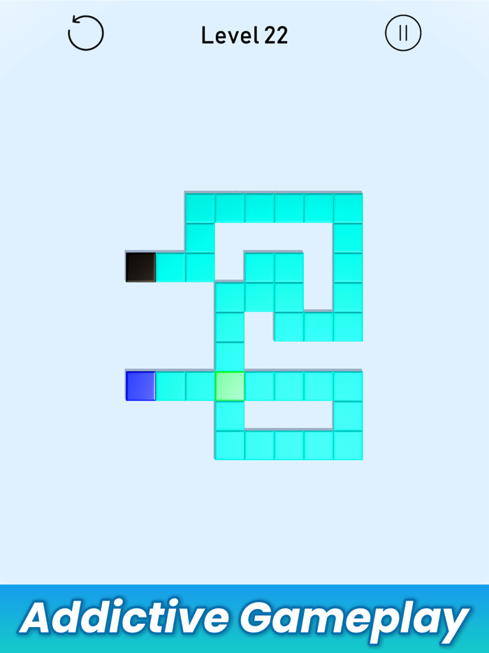 Line Path Maze Puzzle