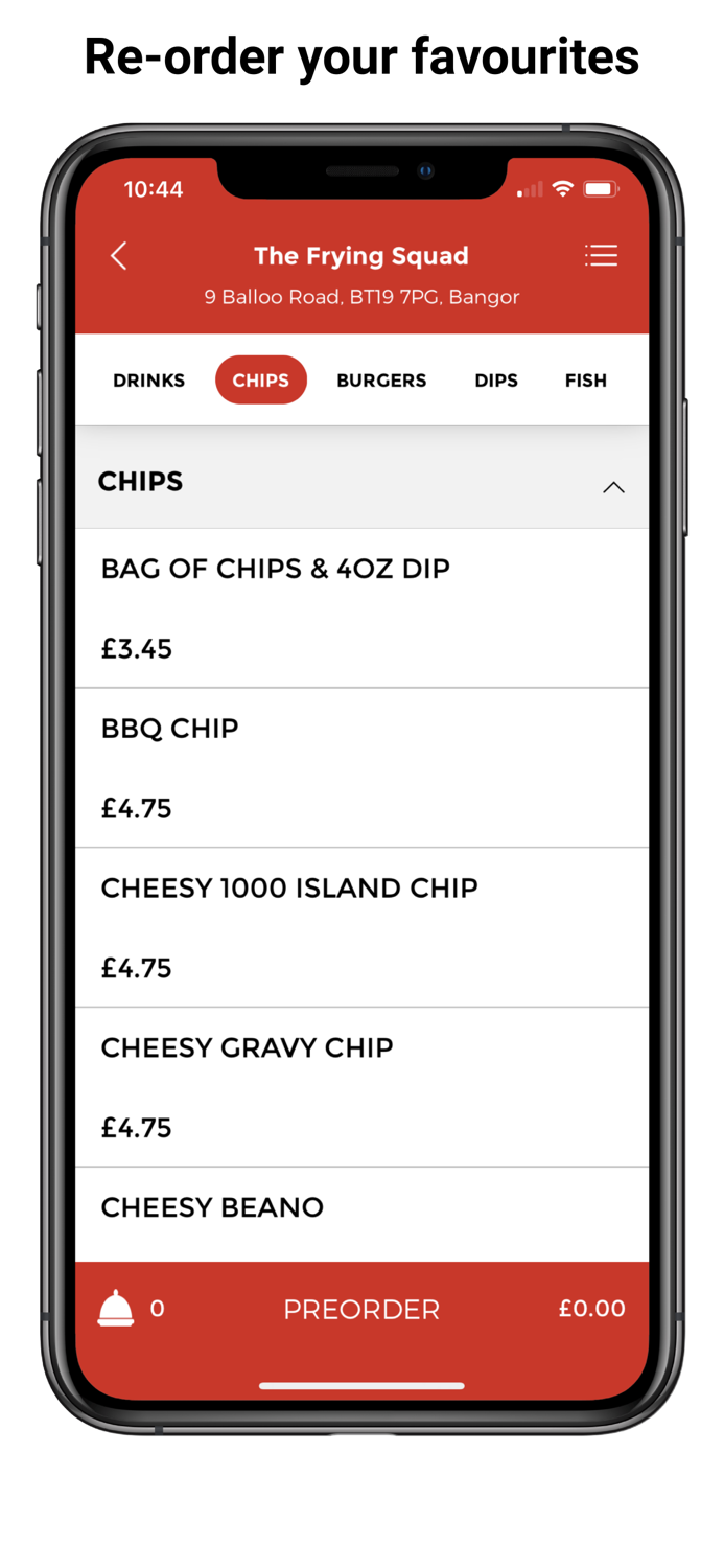 The Frying Squad App