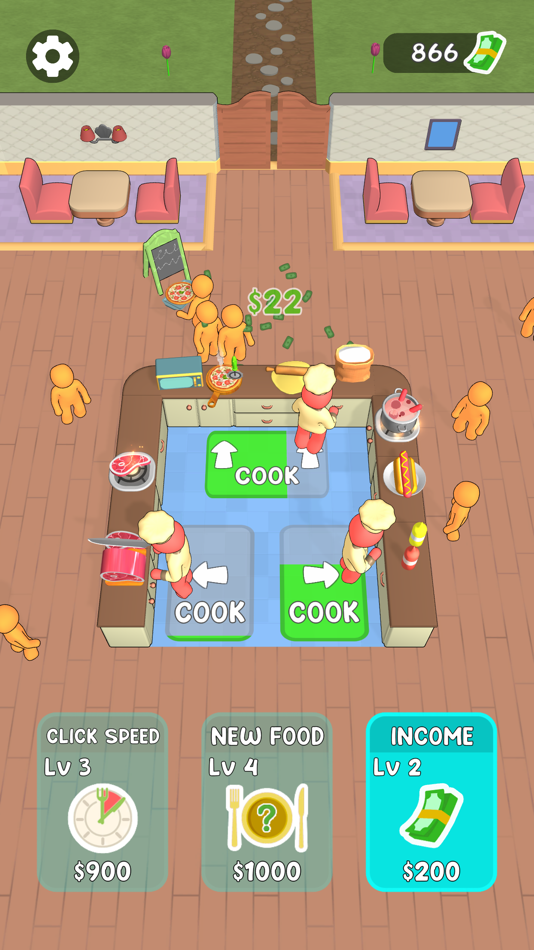 #7. Click to Cook (iOS) 由: Ahmet Ikbal Adlig