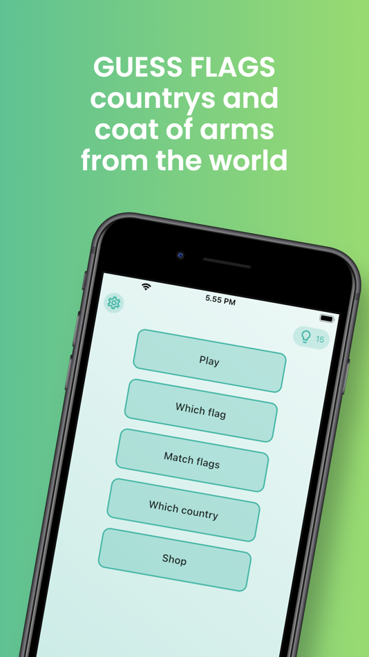 #1. Flags game - Quiz (iOS) 由: Hartvig Solutions