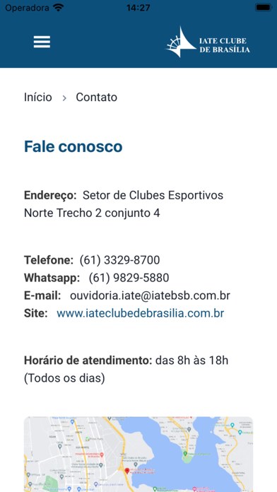 Iate Clube Brasília Screenshot