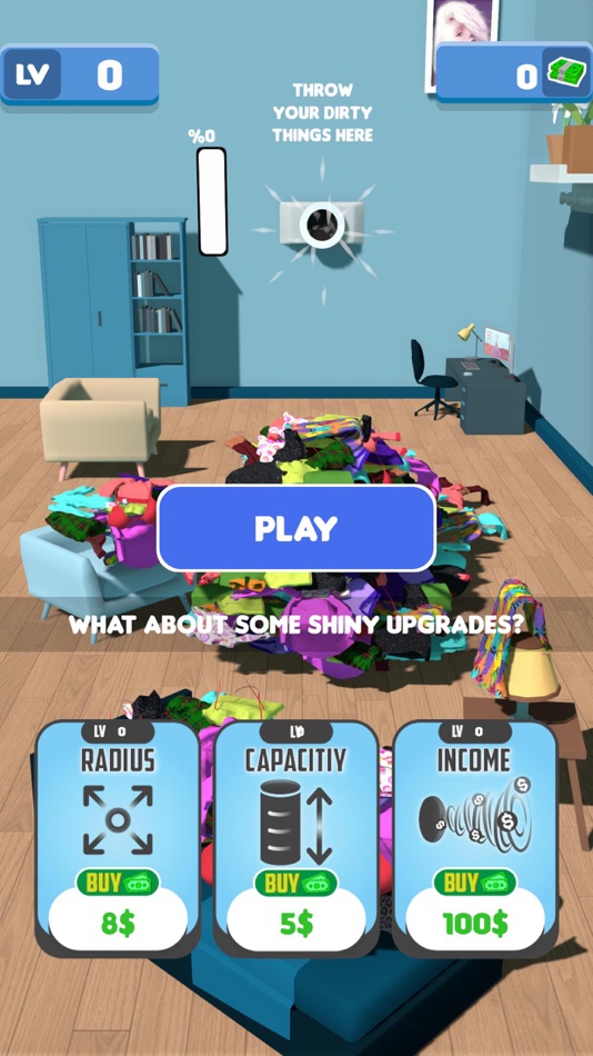 #4. The Messy Room (iOS) 由: Cosmo4 Bilim Sanat Teknoloji