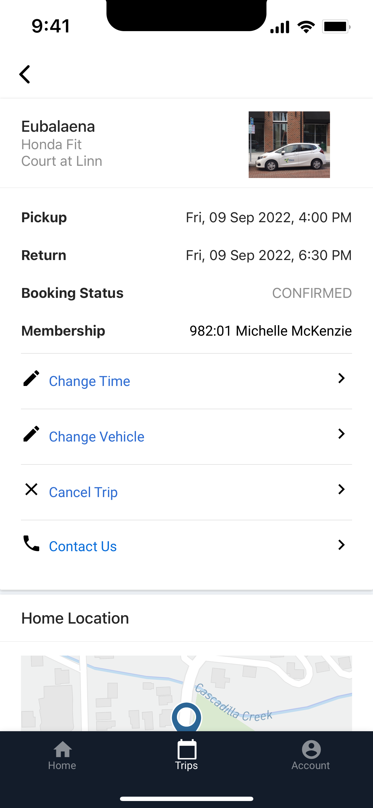 Engage Car Sharing screenshot 6