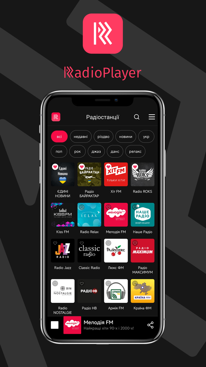 RadioPlayer FM-radio online