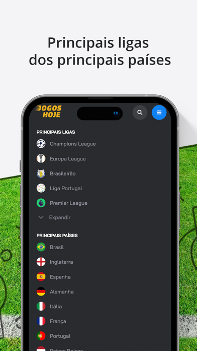 JogosHoje: Resultados ao Vivo Screenshot