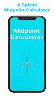 midpoint calculator app iphone screenshot 1