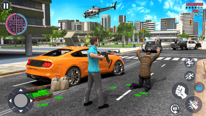 Real Gangster Vegas Theft Game