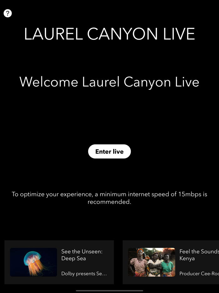 Laurel Canyon Live