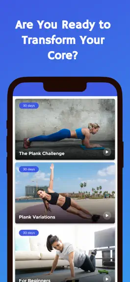 Game screenshot The 30 Day Plank Challenge hack