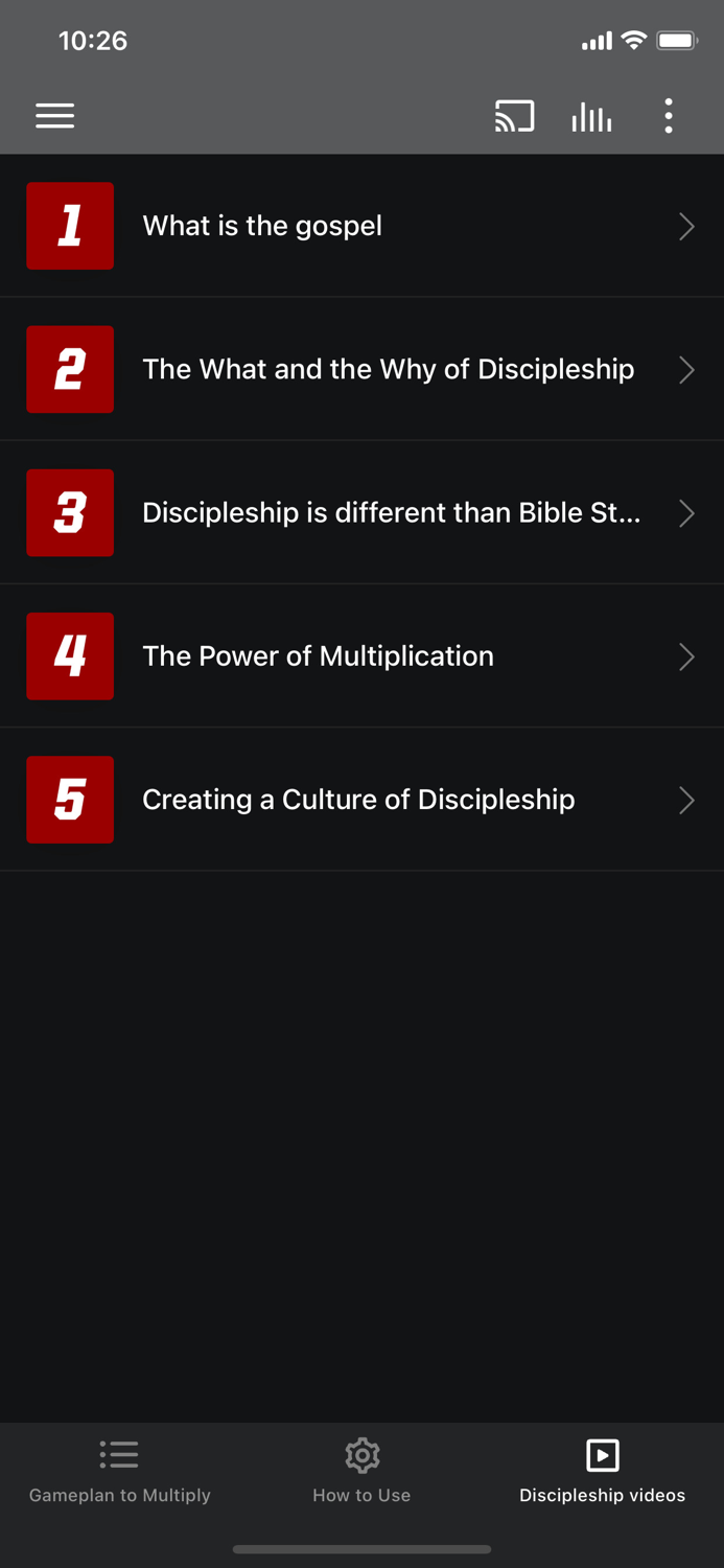 G2X  Athlete Discipleship