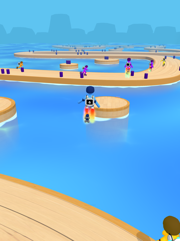 Jetpack Run Race! screenshot 2