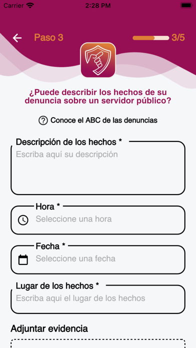 DenunciApp Sonora screenshot 3