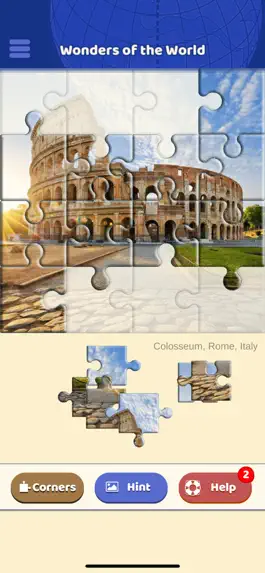 Game screenshot Wonders of the World Puzzle apk